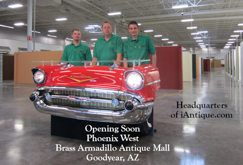 57 chevy greeter station